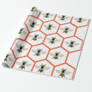 Search for honey bee wrapping paper Fun