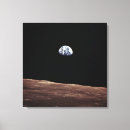 Search for lunar surface Earth