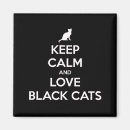 Search for black cat magnets Black and white