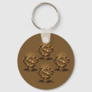 Search for gold letter key rings Typography