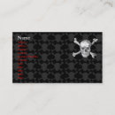 Search for crossbones business cards Vintage