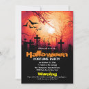 Search for cemetery halloween invitations Full moon