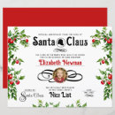 Search for santa claus party stationery North pole