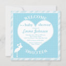Search for stork baby boy shower invitations Cute