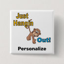 Search for cute monkey square badges Animal