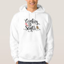 Search for christmas cookies hoodies Santa