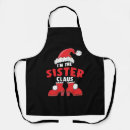 Search for funny sister aprons For merry christmass