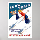 Search for vintage travel posters skiing