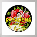 Search for pasadena posters Vintage