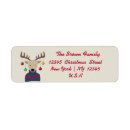Search for ugly christmas sweater return address labels Xmas