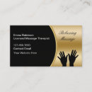 Search for relax business cards Therapist