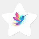 Search for colourful hummingbird stickers Exotic