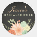 Search for chalkboard bridal shower stickers Vintage