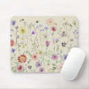 Search for flowers mouse mats watercolor floral