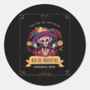 Search for mexican sugar skull stickers Dia los muertos