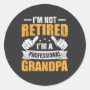 Search for retirement for grandpa stickers Retired