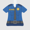 Search for police officer christmas tree decorations Cop
