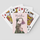 Search for pink fairy playing cards Cute