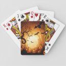 Search for halloween playing cards spooky