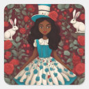 Search for alice in wonderland white rabbit stickers Whimsical