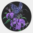 Search for fantasy butterfly stickers Flowers