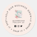 Search for pink bakery stickers Watercolor