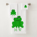 Search for frog bath towels Animals