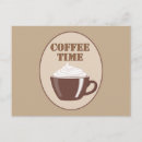 Search for coffee time postcards Cafe