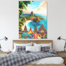 Search for temple canvas prints Indonesia