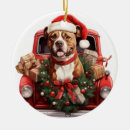 Search for bull terrier christmas tree decorations Pittie