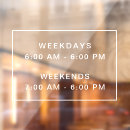 Search for cleaning window decals Modern