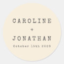 Search for champagne wedding stickers Classic