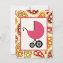Search for carriage baby girl shower invitations Stroller