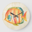 Search for fish clocks Watercolor