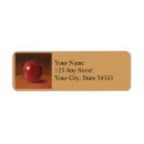 Search for red apple return address labels Teacher