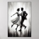 Search for abstract dance posters Black