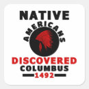 Search for native americans stickers Columbus