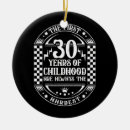 Search for 30th birthday christmas tree decorations Vintage