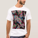 Search for paisley pattern tshirts Watercolor