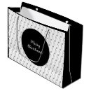 Search for black and white checkered gift bags Houndstooth