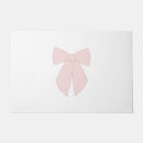 Search for bow doormats Pink