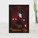 Search for gothic valentines day cards Dark