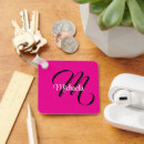 Search for hot pink key rings Typography