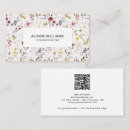 Search for flower pattern business cards Elegant