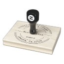 Search for large rubber stamps Round