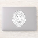 Search for lion graphic stickers Big cats