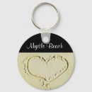 Search for sandy rounded key rings Beach