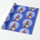 Search for snow globe wrapping paper Festive