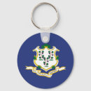 Search for connecticut state flag key rings Patriotic