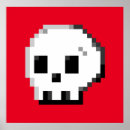 Search for 8 bit posters Skull